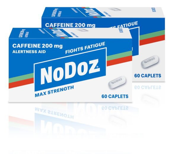 Version 1.0.0 Paquete de tabletas NoDoz cafeína 200 mg blanco
