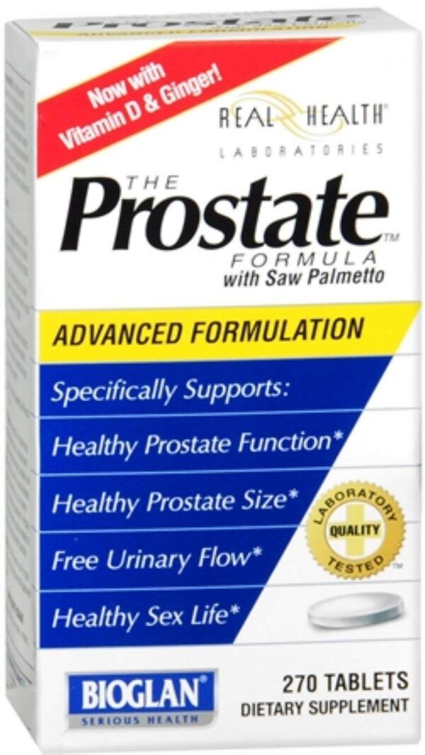 Paquete tabletas PHARMACARE fórmula para próstata salud masculina