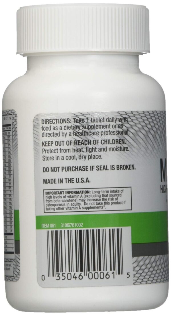 Paquete tabletas Windmill Milltrium multivitamínico