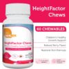 Paquete tablets Zahler HeightFactor para niños 60 unidades