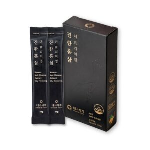 Paquete Taegeuk Sagye Ginseng rojo profundo premium 10 sobres