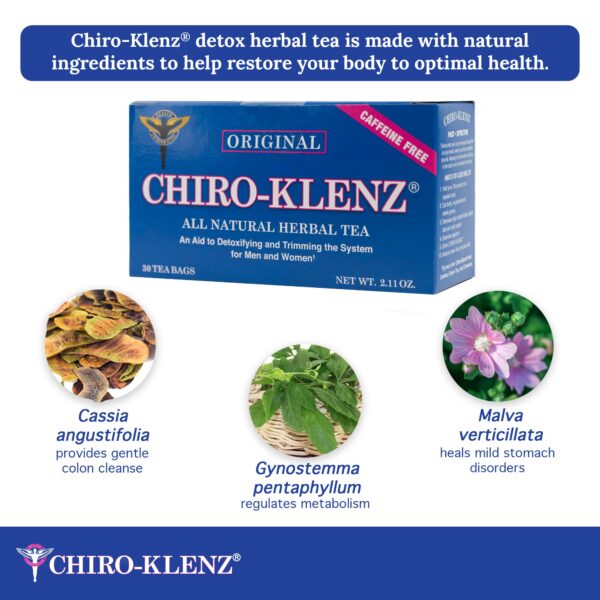 Paquete té para cuidado articular Chiro-Klenz