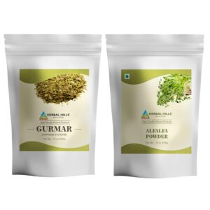 Version 1.0.0 Paquete Té Gurmar y Polvo de Alfalfa Herbal Hills