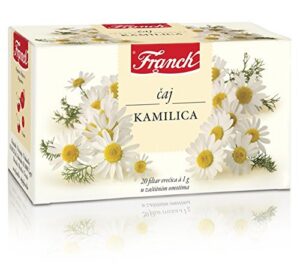 Paquete té manzanilla FRANCK 20 gramos natural