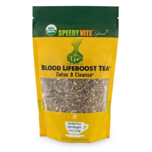 Version 1.0.0 Paquete té SpeedyVite Blood Lifeboost 4 oz