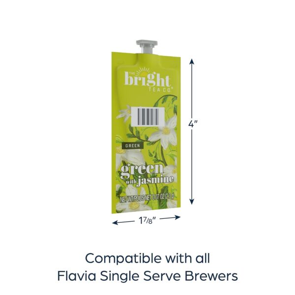 Paquete de té verde con jazmín Bright Tea Co. FLAVIA Freshpacks