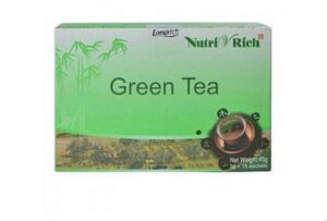 Paquete de té verde NutriVRich de Longrich