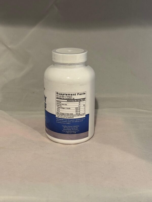 Paquete triple Kidney Shield suplemento renal Omega 3