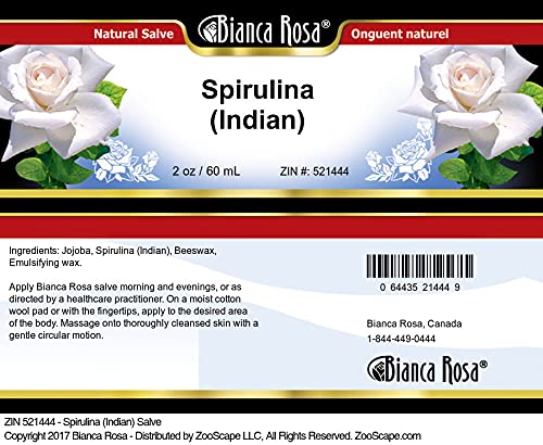 Frasco ungüento Spirulina Bianca Rosa 2 oz