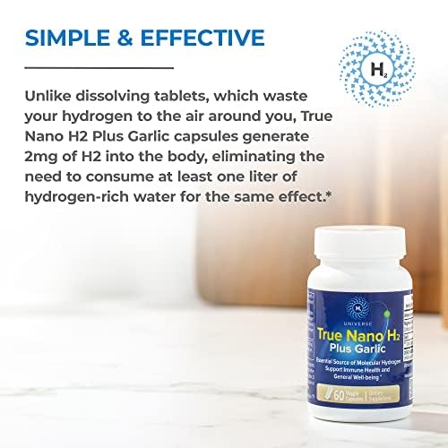 Paquete True Nano H2 con ajo botella antifraude