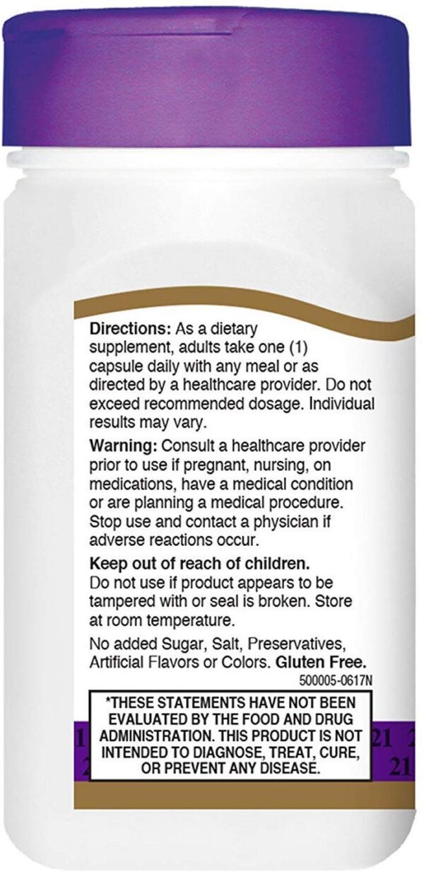 Version 1.0.0 Paquete valor cápsulas 21st Century ácido láctico