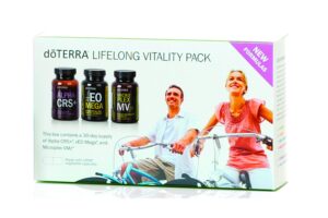 Paquete de Vitalidad doTERRA Alpha CRS+ xEO Mega Microplex VMz
