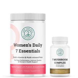 Kit Paquete Vitalidad Femenina 7 Hongos y Vitaminas Esenciales