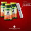 Paquete de vitamina A softgels con organizador de pastillas