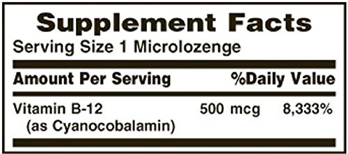 Paquete múltiple vitaminas B-12 Nature's Bounty tablets