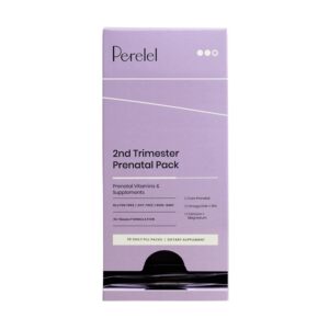Paquete vitaminico prenatal segundo trimestre Perelel