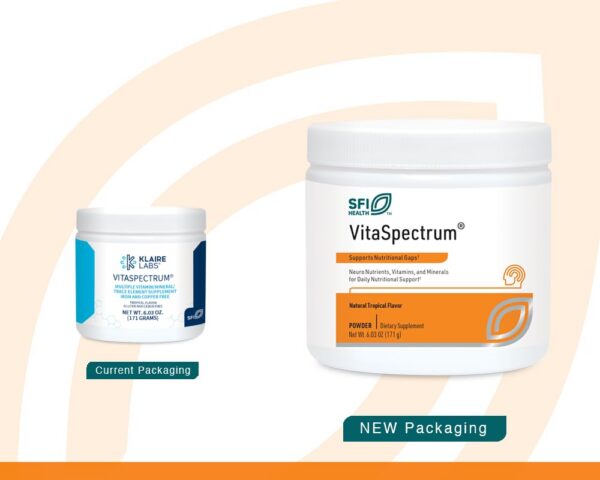 Paquete VitaSpectrum Klaire Labs multivitamínico infantil 30 porciones