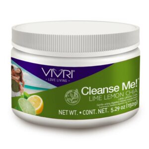 Paquete VIVRI CleanseMe bebida detox natural de limón lima 30 porciones