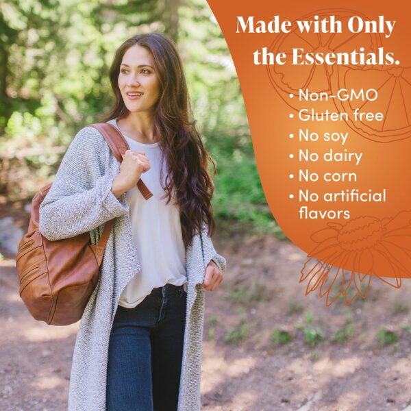 Paquete ZAND gomitas sabor naranja 30 tabletas inmunidad