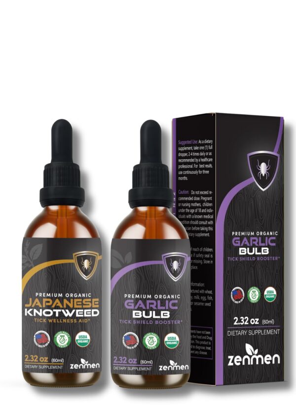 Paquete Zenmen apoyo inmunológico tinturas polígono japonés y ajo