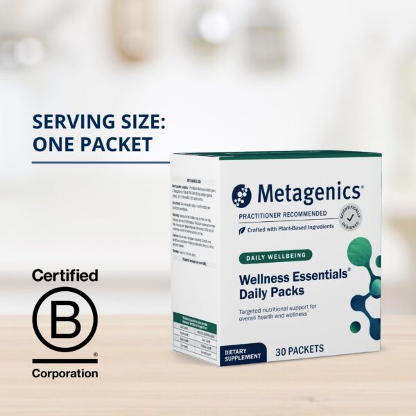 Paquetes individuales Metagenics multivitamínicos