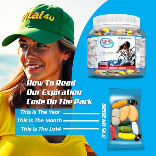 Paquetes individuales VITAL 4U multivitaminico deportivo