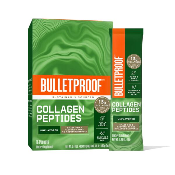 Paquetes sin sabor de péptidos de colágeno Bulletproof
