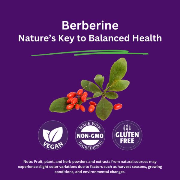 Frasco Paradise Herbs Berberina etiqueta lateral