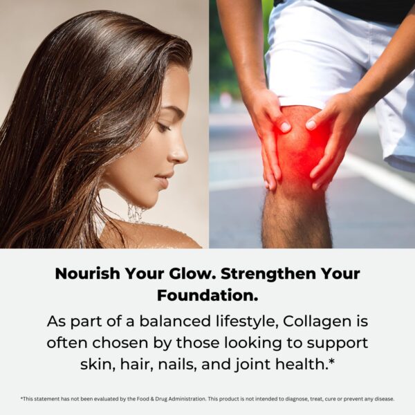 Frasco con BioCell Collagen y ácido hialurónico