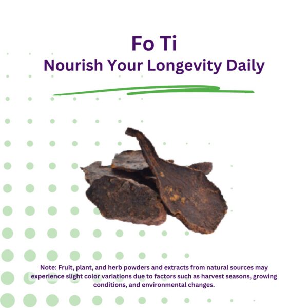 Frasco Fo-Ti He Shou Wu extracto 16:1