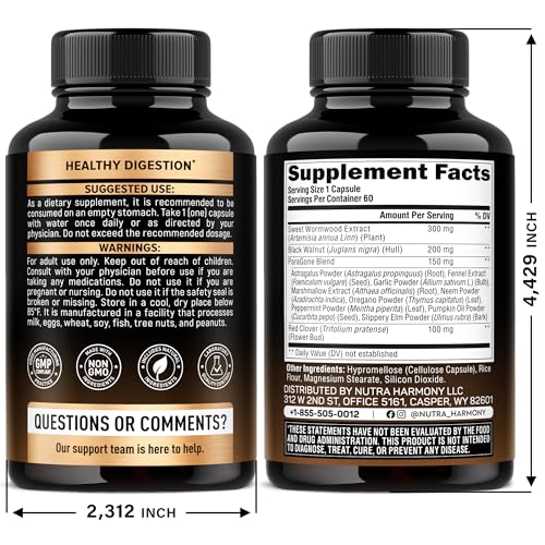 Frasco de Paragone con etiqueta