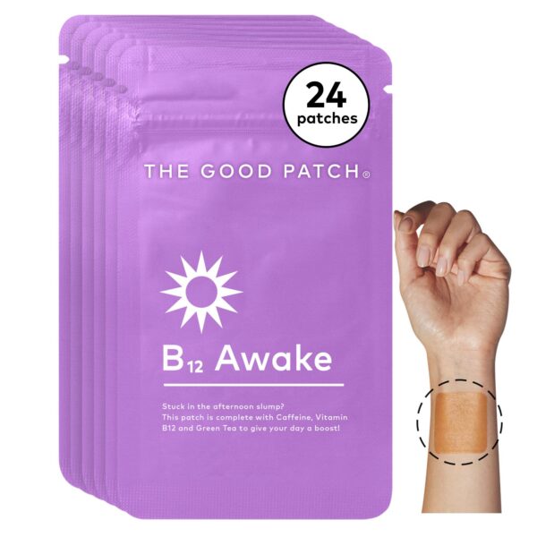 Parche B12 Awake con cafeína The Good Patch
