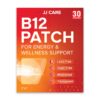 Parche b12 jj care transparente para energía diaria