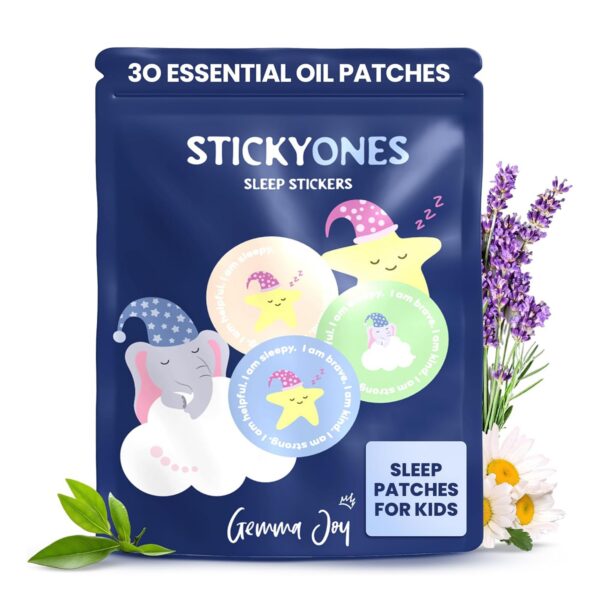 Parche para dormir niños Gemma Joy StickyOnes aceites naturales