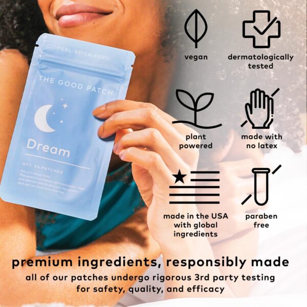 Parche Dream para sueño natural con melatonina The Good Patch