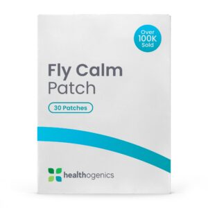 Parche Healthogenics Fly Calm para soporte antiestrés fácil de usar