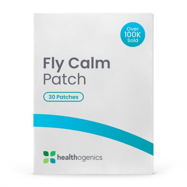 Parche Healthogenics Fly Calm para soporte antiestrés fácil de usar