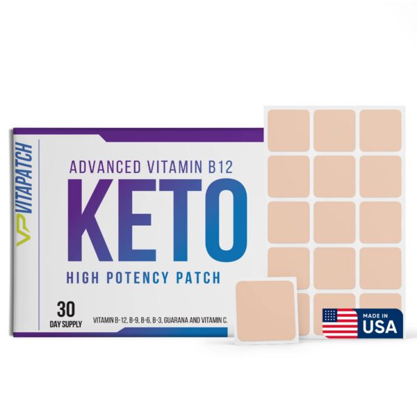 Parche Keto VitaPatch con vitamina B12 para energía