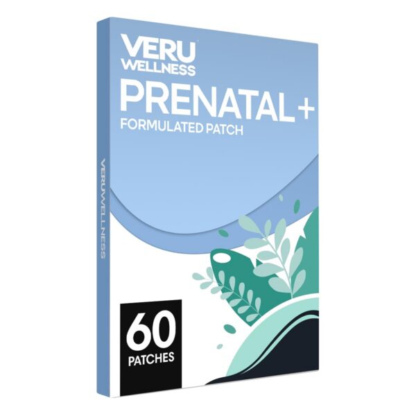 Parche prenatal Veru Wellness presentación