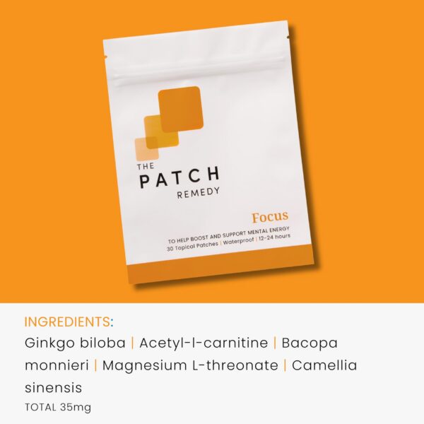 Parche tópico fácil de usar The Patch Remedy liberación prolongada 12-24 horas