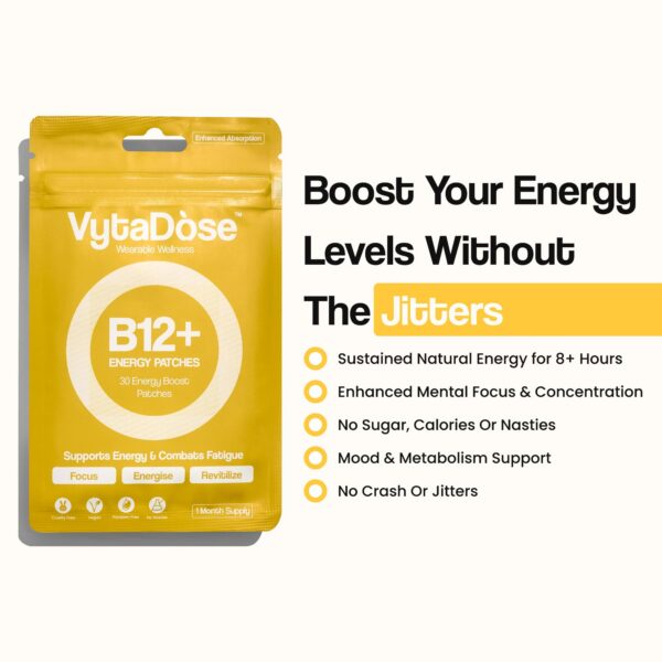 Parche transdérmico energía mental Vytadose