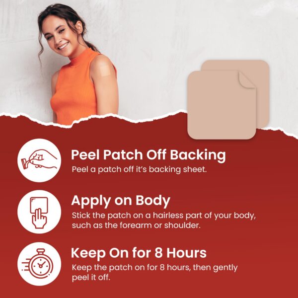 Parche Viory B12 para piel seguro y natural