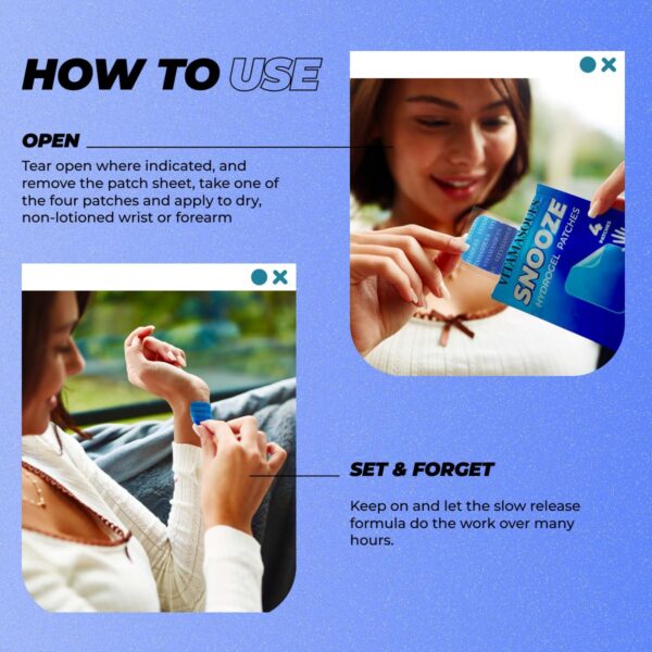 Parche Vitamasques con melatonina y valeriana para noche