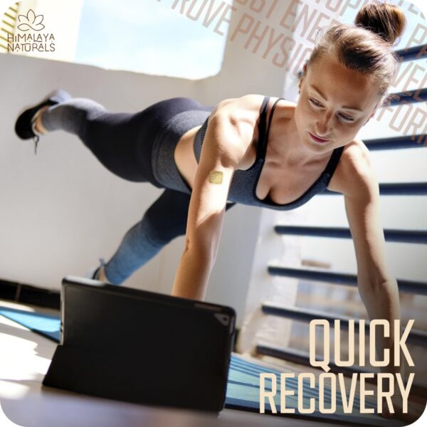 Parches B12 Plus Himalaya Naturals empaque lateral