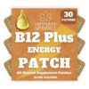 Parches de energía B12 Plus Himalaya Naturals empaque frontal