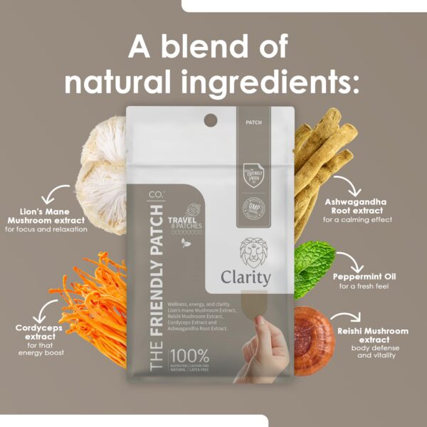 Parches para memoria y concentración The Friendly Patch