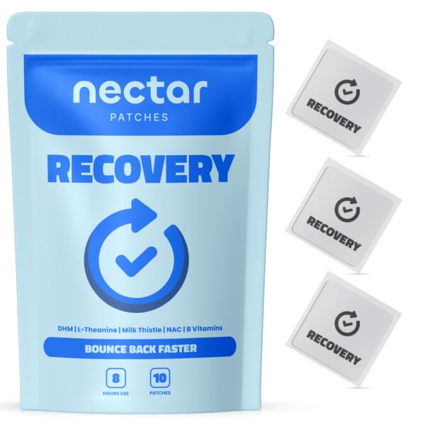 Parche de recuperación para fiesta con DHM y vitaminas B