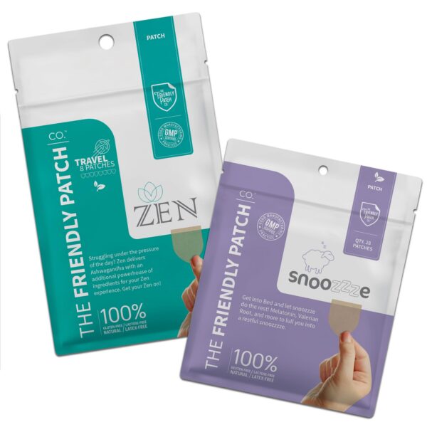 Parches The Friendly Patch Relax & Let Go para relajación y sueño