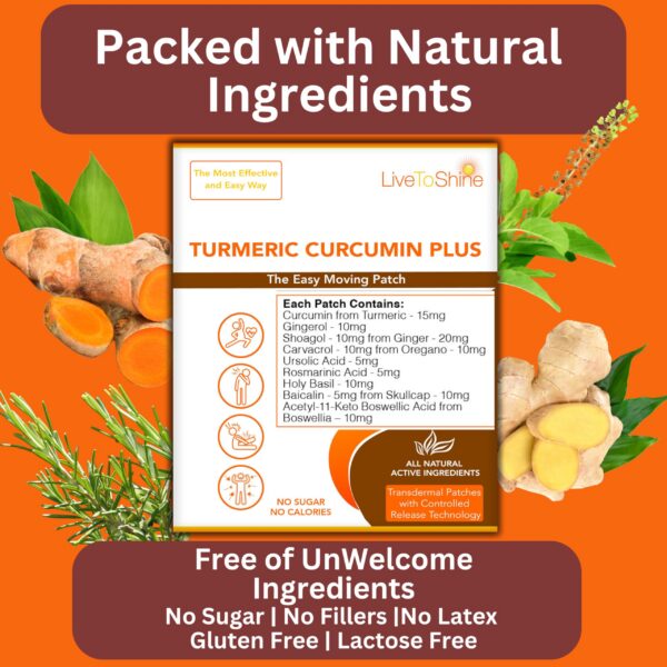 parches transdérmicos cúrcuma curcumina y calcio magnesio