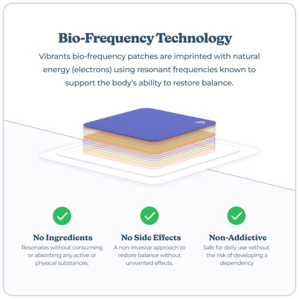 Parches Vibrants para sueño profundo sin melatonina